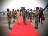COAS arrives Liberia for 69th Armed Forces Day celebration 