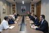 Azerbaijani FM meets Arab Parliament President to discuss bilateral and regional issues
