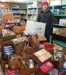 Dirigo junior organizes food drive, donates 4,000 items to Peru food pantry