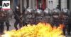 Police clash with protesters as Milei takes on unions in Argentina