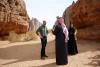 Prince William tours nature reserve in Saudi