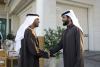 UAE President Meets with Bahrain's National Security Advisor