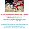 Prowers County announces closures for President’s Day Monday, February 16