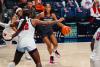 No. 14 Ole Miss hounds Arkansas women’s basketball in blowout win