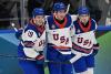 USA gets rolling in men's hockey, beating up Latvia on Day 2 of Olympic tournament