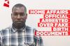 Home Affairs worker arrested for granting Angolan Namibian birth documentation