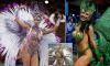 Rio revelry begins! Scantily-clad glitter-covered partygoers parade through streets of Brazilian cities for annual festival