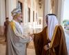 His Majesty the Sultan receives Bahrain Crown Prince