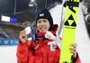 Japan's Nikaido Takes Silver in Ski Jumping Large Hill