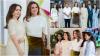 Nita Ambani hosts Queen Rania of Jordan in a gorgeous white saree; Radhika, Isha, and Shloka Mehta wow in elegant skirts