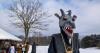 Photos show masked revelers celebrating Shrovetide in Lithuania