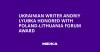 Ukrainian Writer Andriy Lyubka Honored with Poland-Lithuania Forum Award