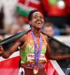 Olympic champion Faith Kipyegon makes history on road race debut in Monaco