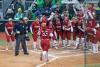 No. 15 Oregon softball’s hot bats cool off against No. 13 Stanford in 5-4 loss
