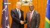 PRIME MINISTER WELCOMES ADB PRESIDENT DURING COURTESY VISIT IN HONIARA