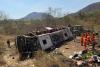 6 killed, 46 wounded as passenger bus overturns in Brazil