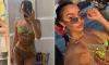 Leigh-Anne Pinnock shows off her incredible figure in barely-there bikinis as she shares photo album from her 'magical' trip to Brazil