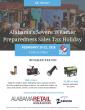 Alabama Severe Weather Preparedness Sales Tax Holiday set for Feb. 20-22 