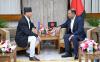 Foreign Minister Sharma calls on Bangladeshi PM Rahman