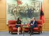 Leyla Aliyeva meets with President of Albania Bajram Begaj in Tirana [PHOTOS]