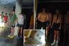 Disturbing viral bodycam footage captures dozens of shirtless, blindfolded University of Iowa pledges covered in food in frat basement