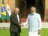 Prime Minister Narendra Modi meets Brazilian President Luiz Inacio Lula da Silva