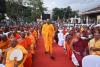 Buddhist monks demonstrate in Colombo to demand a greater role in state affairs