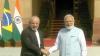 Brazilian President Lula da Silva receives ceremonial welcome in India