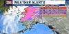 FIRST ALERT: Strong winds and heavy snow make landfall in Western Alaska
