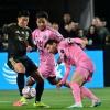 LAFC's South Korean forward Son Heung-min took on Inter Miami's Argentine great Lionel Messi