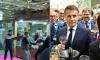Fromage affray! Moment French farmers use cheeseboards as weapons during brawl with visitors at agriculture show