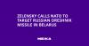 Zelensky Calls NATO to Target Russian Oreshnik Missile in Belarus