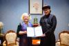 UNICEF Resident Representative Presents Credentials in Mongolia