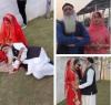 60-year old man’s different poses with young wife in latest photoshoot go viral on social media