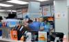 Shocking moment Whataburger fast food manager beats ‘drunk’ customer with a bin ‘after thug leapt behind counter’