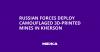 Russian Forces Deploy Camouflaged 3D-Printed Mines in Kherson