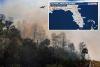 Raging south Florida wildfire explodes to 25,000 acres with rain coming to quell historic drought
