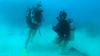 Diver drops to one knee 100 feet underwater in breathtaking Fiji shipwreck proposal