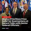 Moylan Prioritizes Price Relief for Guamanians at Recent Talks with Senior Federal Officials