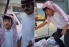 Viral video of Kuwaiti child distributing food revealed to be staged