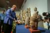 Cambodia welcomes back dozens of artefacts looted by UK trafficker