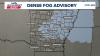 Dense fog in Central Arkansas could impact your morning commute