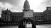 A demonstrator holds a sign that reads in Spanish 'The Glacier Law Is Not To Be Touched' during a protest against glacier law reform outside the National Congress in Buenos Aires, Argentina, on Wednesday, February 25, 2026.