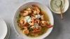 The New York Times recipe: butter-poached prawns with dill mayonnaise