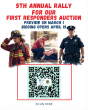 RALLY FOR OUR FIRST RESPONDERS SILENT AUCTION WILL OPENED FOR PREVIEW ON MARCH 1