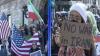 Demonstrations held in Boston in support of and opposition to US-Israel strikes against Iran