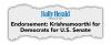 Important Illinois paper gives ringing endorsement to Rep. Krishnamoorthi’s run for US Senate primary