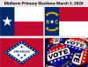 Overview and Live Results: Texas, North Carolina, Arkansas Midterm Election Primaries