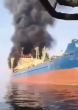 Tankers stranded and damaged in Middle East