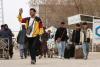 Afghans escape from Iranian cities to get home